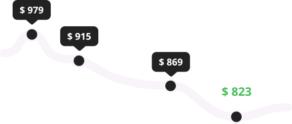Price change history